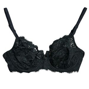 Gossard UK black lace underwire bra 32 D